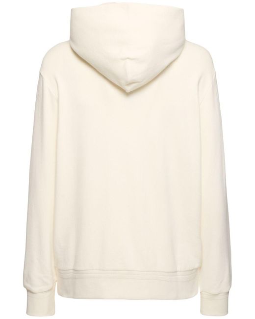 Zegna Natural Cotton & Cashmere Hoodie for men