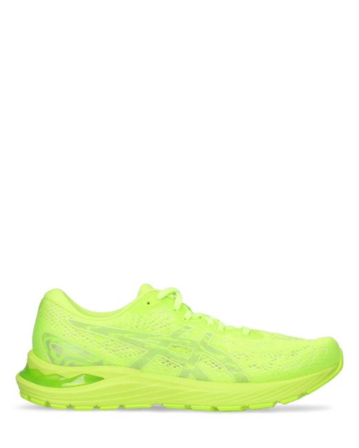 Asics Rubber Gelcumulus 23 Liteshow Sneakers in Lime Green (Green