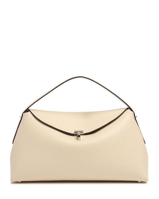 Totême  Natural Handtasche Aus Leder "t-lock"