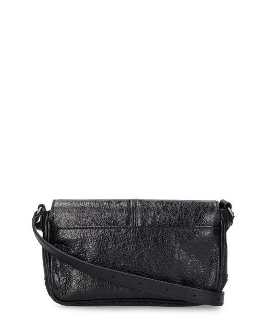 Balenciaga Black Le Cagole Leather Mini Bag for men