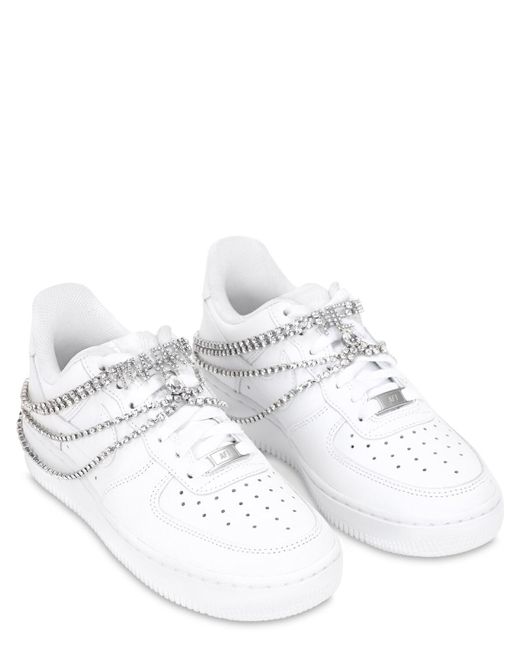 Nike Exclusive Air Force 1 Bridal Sneakers in White | Lyst