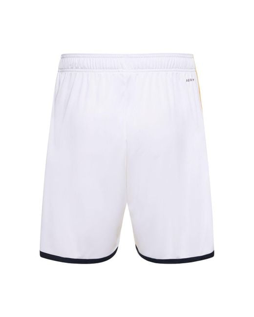 Shorts real madrid Adidas Originals de hombre de color White