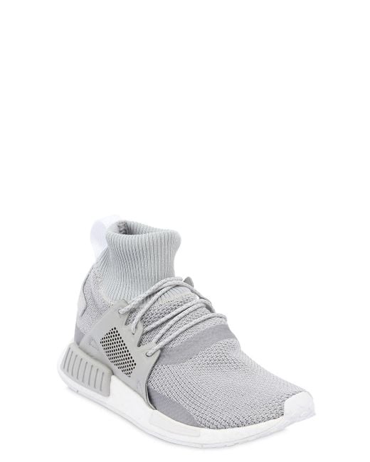 adidas Originals Leather Nmd Xr1 Winter Trainers in Light Grey (Gray) for  Men - Lyst