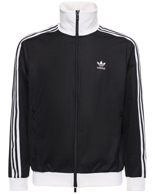 adidas Originals Beckenbauer Cotton Blend Track Jacket in Black for Men ...