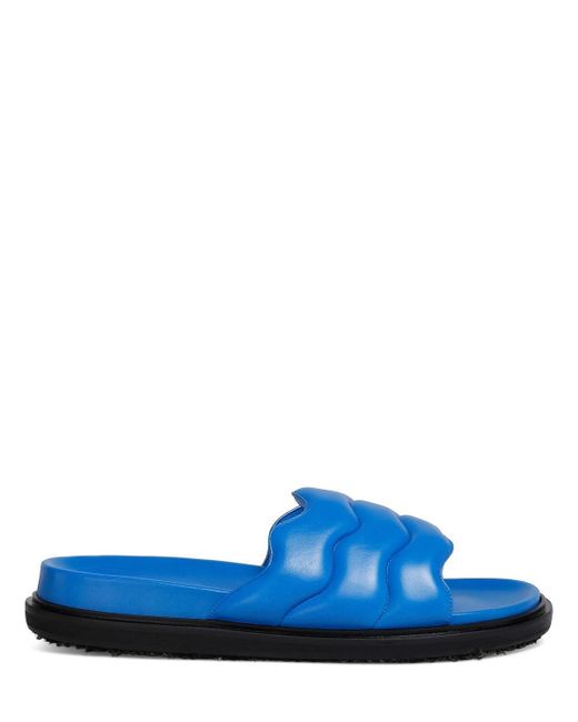 Marni Leather Sandals in Blue for Men | Lyst UK