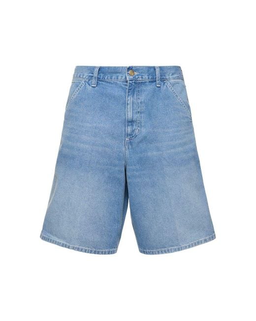 Carhartt Shorts "simple Light True Washed" in Blue für Herren