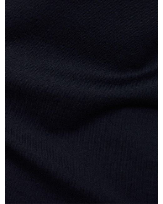 メンズ Brioni コットンジャージーtシャツ Blue