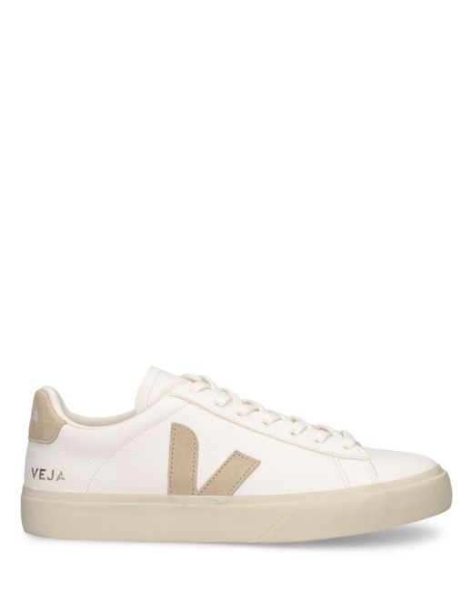 Veja Natural Campo Low Leather Sneakers