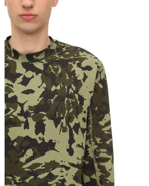 nike green camo shirt