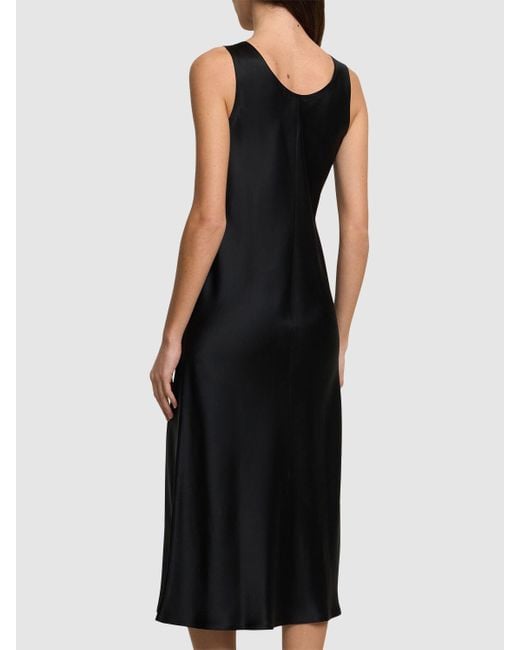 Max Mara Black Banjo Midi Dress