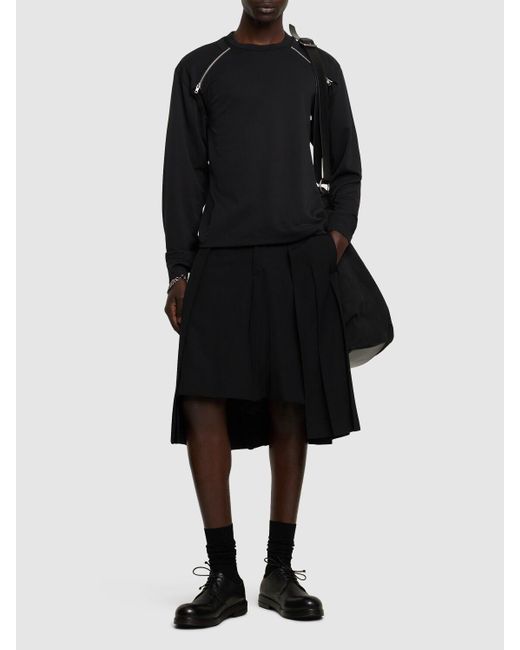 メンズ Comme des Garçons ポリtシャツ Black