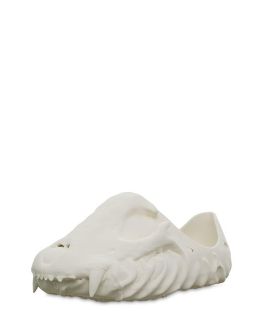 KITOWARES White Fossil X Jaguar Jag Foam Runner Sneakers for men