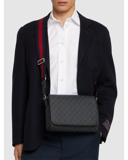 Gucci Crossbody Bag in Gray für Herren