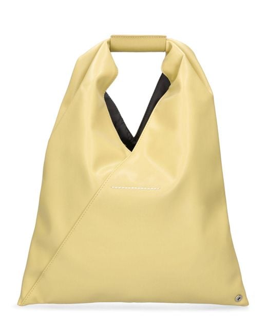 Bolso mini japanese de piel sintética MM6 by Maison Martin Margiela de color Yellow