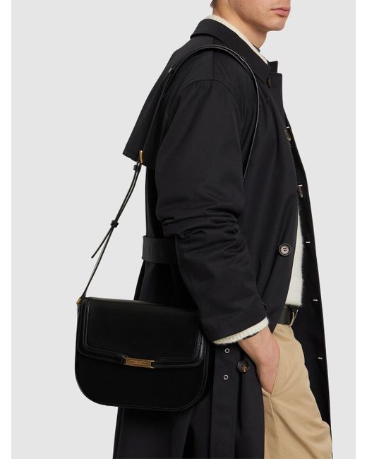 Bally Black Decò Leather Crossbody Bag for men