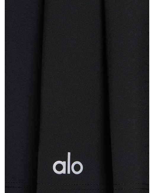 Falda de techno Alo Yoga de color Black
