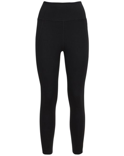 High waist 7/8 compressive leggings di GIRLFRIEND COLLECTIVE in Black