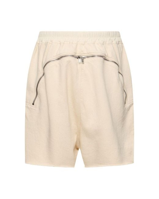 メンズ Rick Owens Long Boxer ショートパンツ ナチュラル | Lyst メンズ Rick Owens Long Boxer ショートパンツ ナチュラル | Lyst