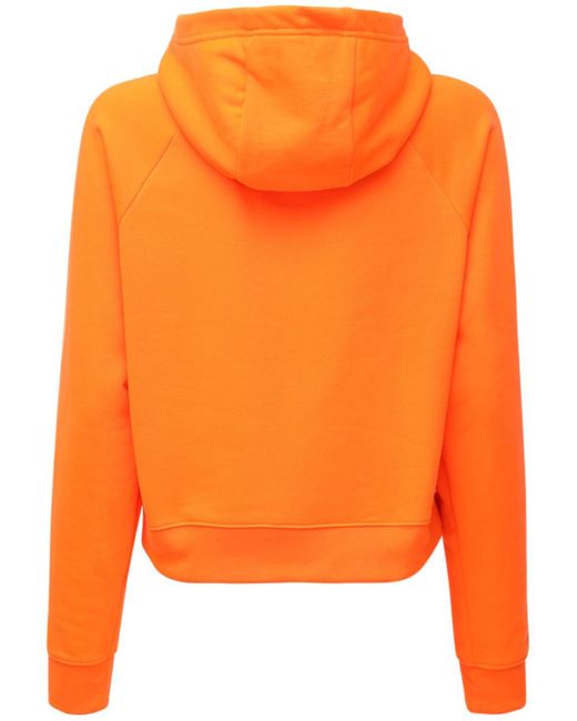 nike swoosh print hoodie