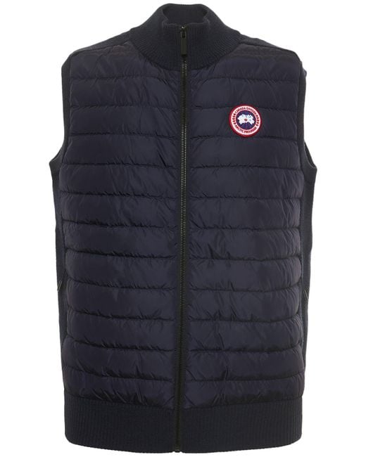 Navy canada discount goose vest