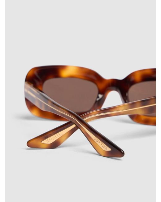 Khaite Brown X Oliver Peoples Sunglasses