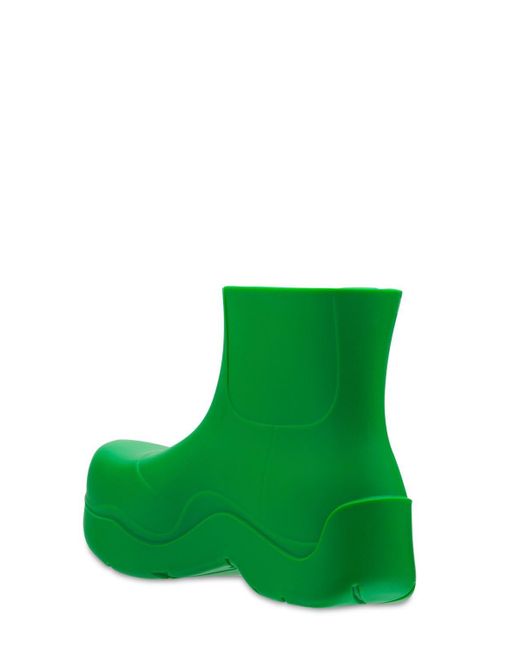 Bottega Veneta Matte Puddle Rubber Boots in Green for Men | Lyst Canada