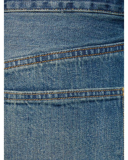 Junya Watanabe Blue Weite Jeans Aus Baumwolldenim