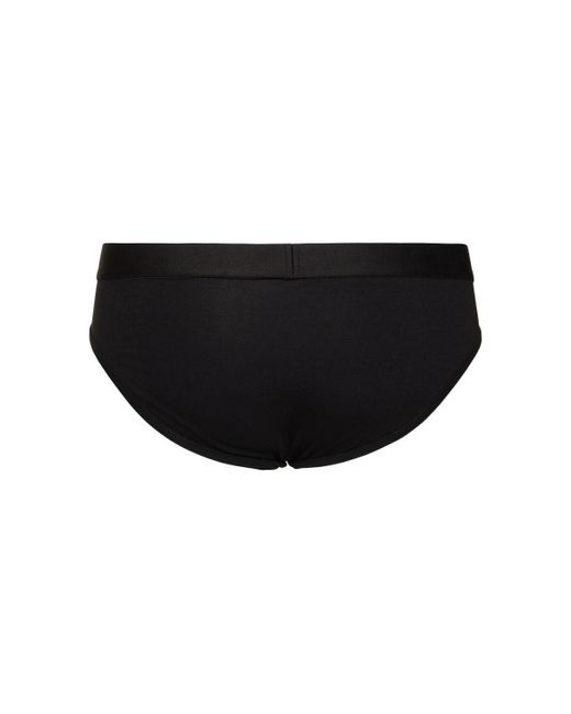 Hombre Pack De 2 Calzoncillos De Algodón Stretch DSquared² de hombre de color Black