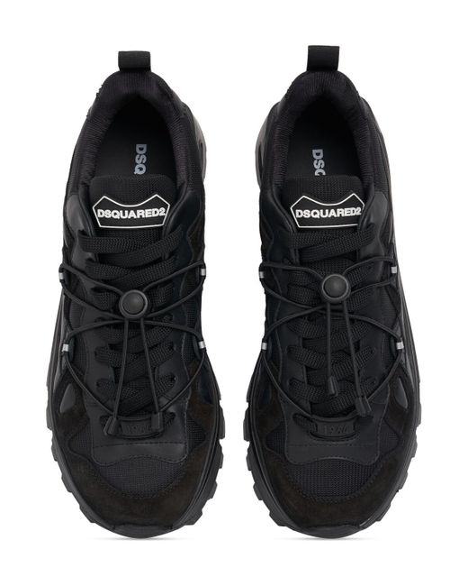 Sneakers d2 run di DSquared² in Black da Uomo