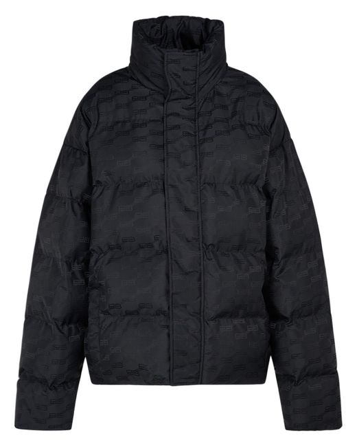 Louis Vuitton Monogram Jacquard Puffer Wrap Coat