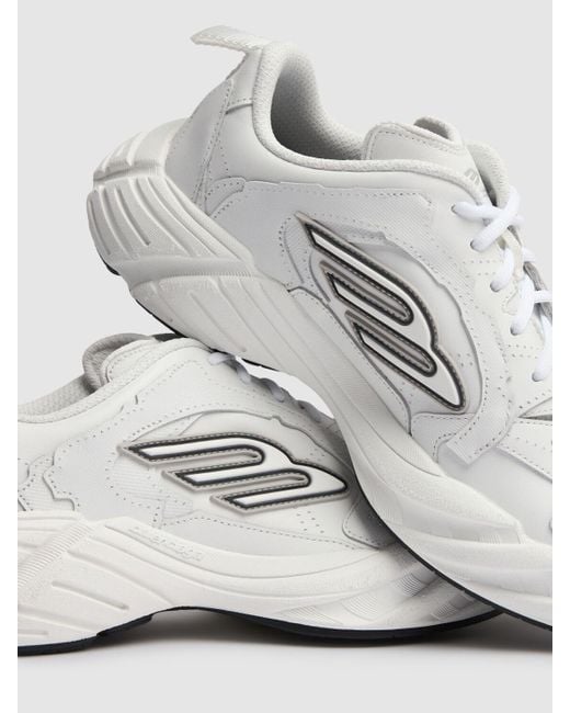 ★関税込み★ Balenciaga White Leather Monday Sneakers Monday leather sneakers in white - Balenciaga | Mytheresa