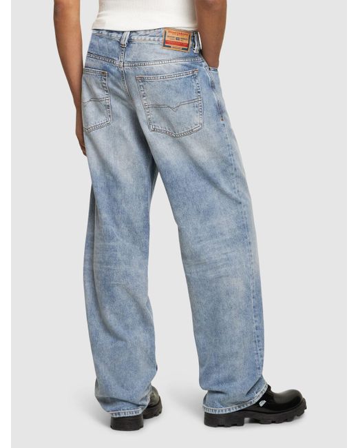 Jeans de denim de algodón DIESEL de hombre de color Blue