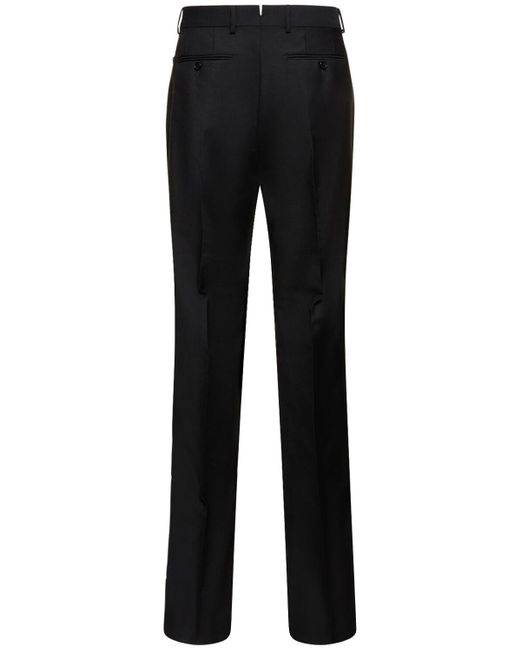 Pantalon en mohair et laine atticus 23 cm Tom Ford pour homme en coloris Black