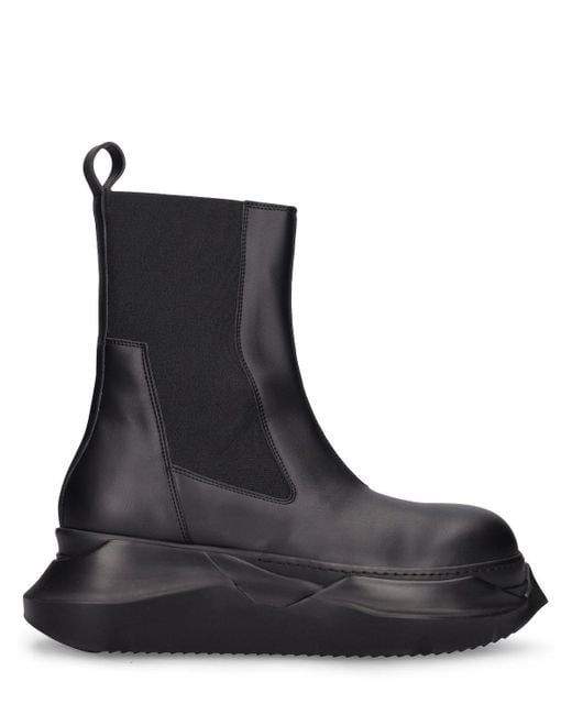Rick Owens DRKSHDW Beatle Abstract Boots in Black for Men | Lyst