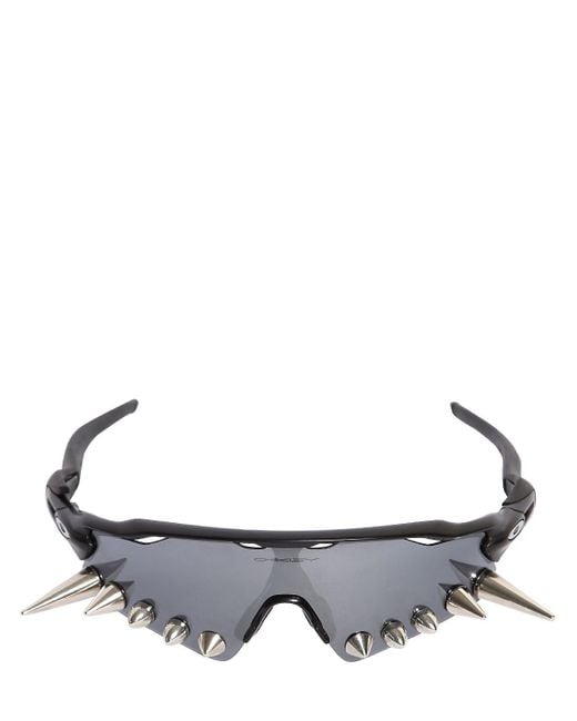 Vetements Black X Oakley Spikes 400 Sunglasses