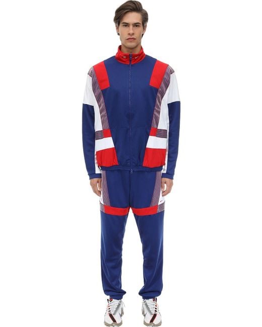 Nike Blue M Nrg X Woven Techno 2 Piece Tracksuit for men