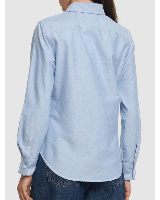 Polo Ralph Lauren Blue Kendal Cotton Poplin Shirt