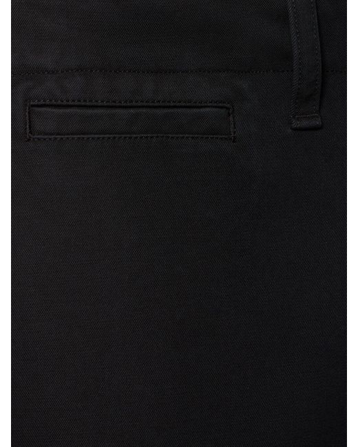 Burberry Blue Cotton Chino Pants for men