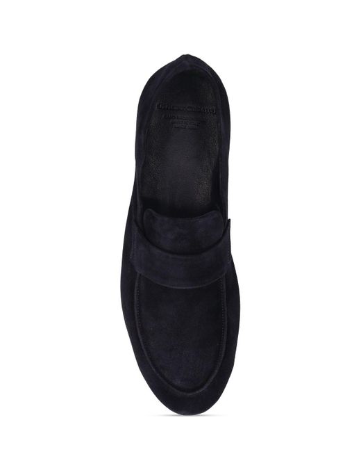 Officine Creative Loafer Aus Leder Und Wildleder "airto" in Black für Herren