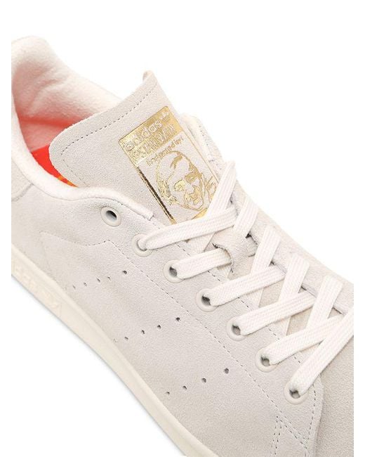 adidas Originals Stan Smith Suede Sneakers in Beige (Natural) for Men | Lyst