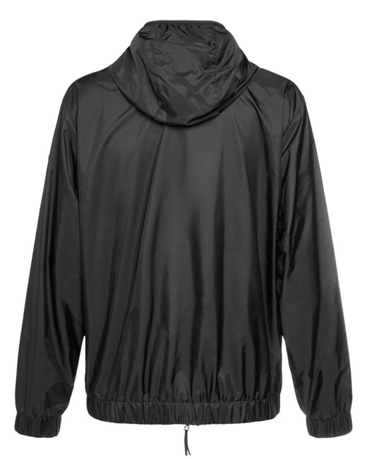 メンズ Moncler Algovia Nylon Rainwear Jacket Gray