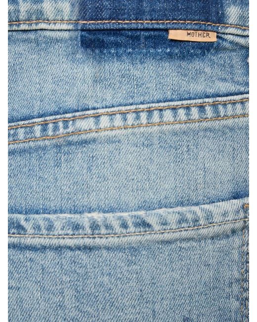 Mother Blue The Lasso Sneak Chew High Rise Jeans
