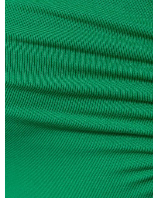 Eres Green Cassiopee Strapless Swimsuit