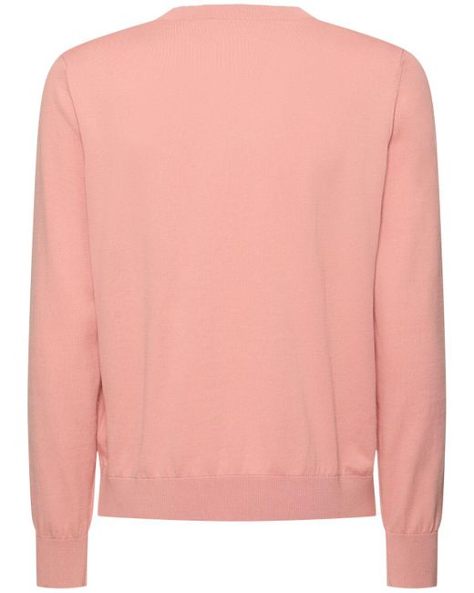 DSquared² Baumwollpullover in Pink für Herren