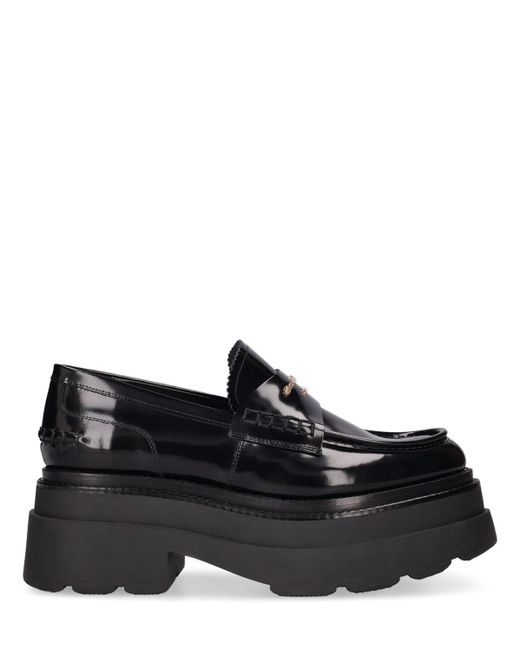 Mocassini carter in vernice 75mm di Alexander Wang in Black