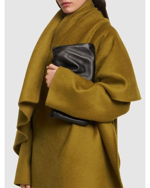 The Row Xl Bourse ナッパレザーショルダーバッグ Black