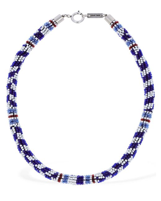 Isabel Marant Multicolor Betsy Beaded Collar Necklace