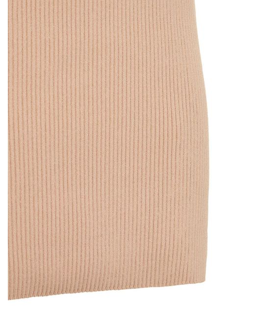 Vestito Midi In Maglia Di Misto Viscosa di Magda Butrym in Natural