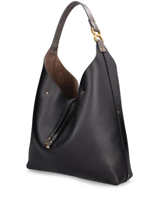 Sac cabas en cuir marcie Chloé en coloris Black