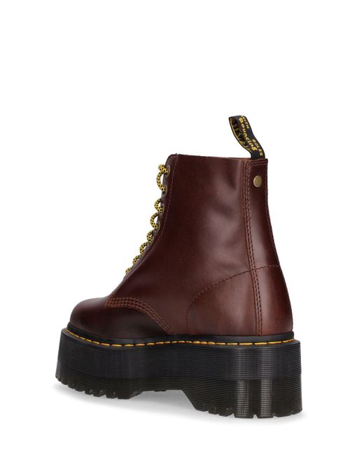 Dr. Martens Brown 60mm 1460 Pascal Max Leather Boots